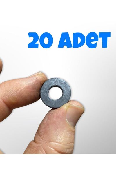 Flea Market Delikli minik mıknatıs , Magnet mıknatısı , Maket mıknatısı ( 17mm X 3mm )