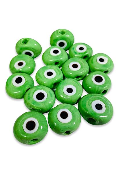 Flea Market Πράσινο / Πράσινο Μεγάλο Μέγεθος 2,5 εκ. Χειροποίητο Danagöz Evil...