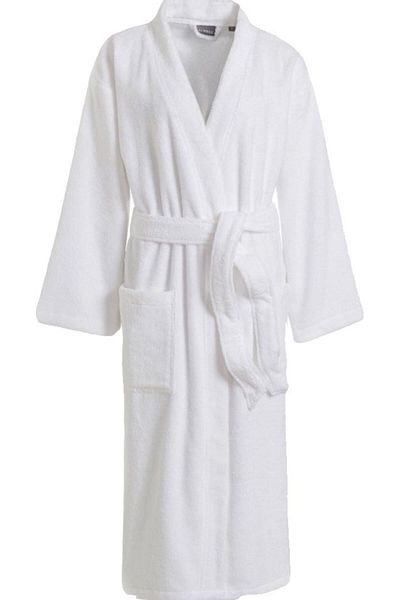 HIZSOY TEKSTİL White Unisex Bathrobe
