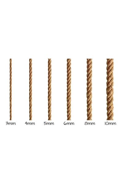 Nev Straw Rope 5mm 200m (Jute Rope Hemp Natural Rope)