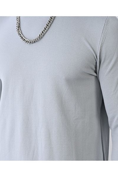İLKCET MODA Slim Fit 1ο Ποιοτικό πλεκτό φούτερ