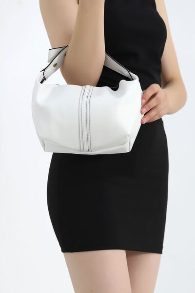 Moka Shopin Geantă de mână albă MokaShopin - 17150.1624.