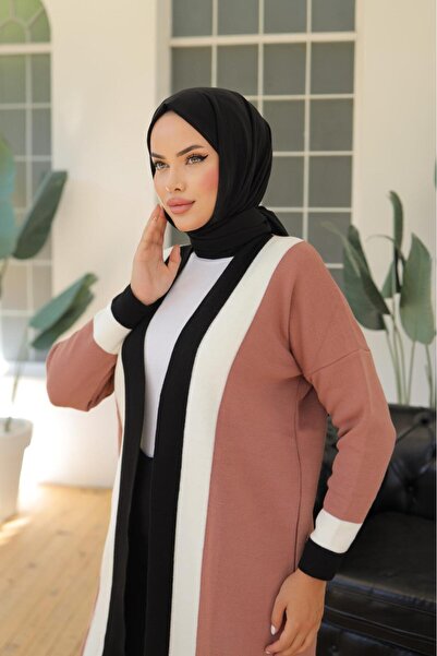 SHİROSA Μακριά γυναικεία ζακέτα Hijab