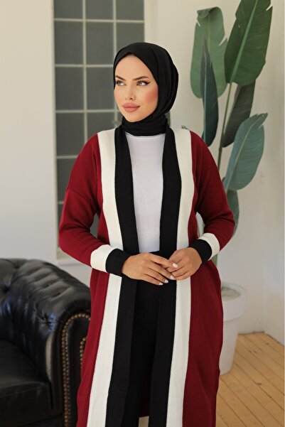 SHİROSA Μακριά γυναικεία ζακέτα Hijab