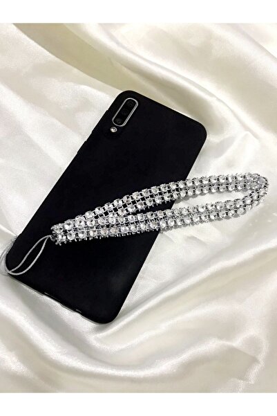 SmY Bag Marka Telefon Askısı Charm Taş Görünümlü Hafif Boncuk
