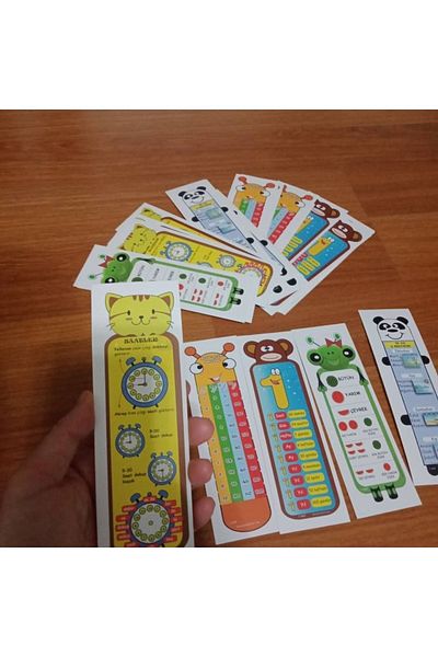 EĞLENCELİ SINIF 2Nd Grade Bookmark 40 Pieces