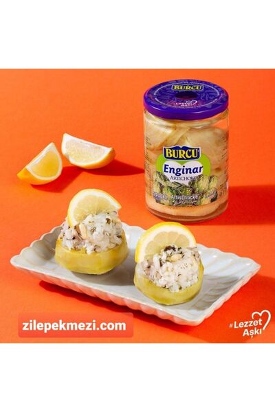 BURCU 1470 gram burcu enginar konservesi
