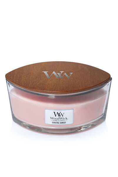 Wood Wick Lumânare crocantă Ellipse Apus de Soare de la Coastă