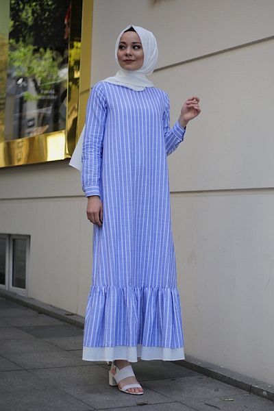 PASTELASTORE Γυναικείο φόρεμα Neva Maxi Size 1020-1
