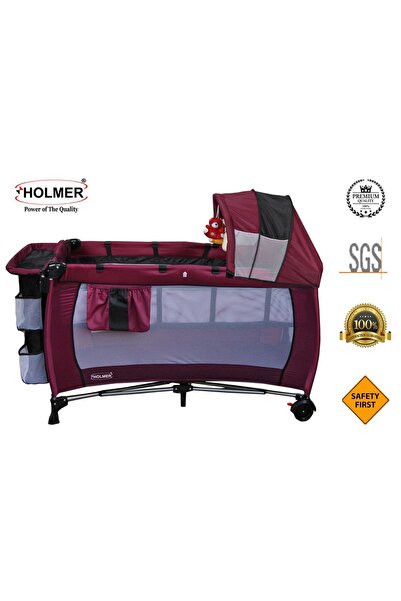 Holmer Kids Maxi Comfort Eurostyle Oyun Parkı 60 X 120 Cm Mürdüm