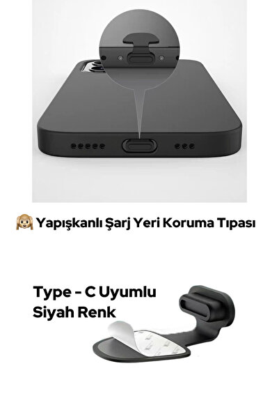 ucuzmi iphone 15-15Pro-15Plus-15ProMax Uyumlu Toz -Kir Önleyici Yapışkanlı Ma...