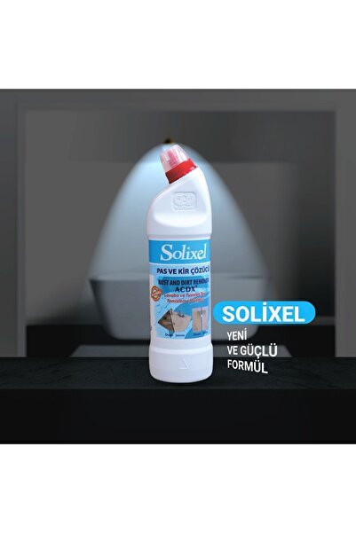 SOLİXEL Acdx Pas Ve Kir Sökücü 950 Ml Tuvalet Ve Lavabolar Için