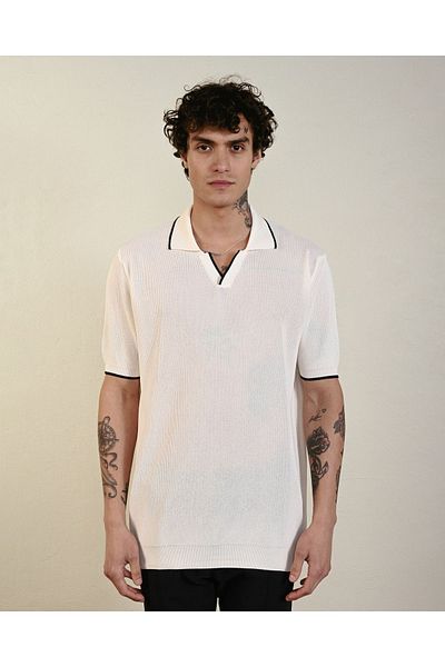 İLKCET MODA Oversize Premium Basic Knitwear T-shirt