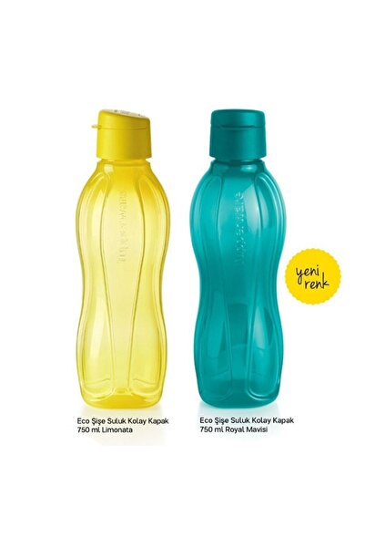 Tupperware Eko Şişe 750ml 2'li Pratik Kapak