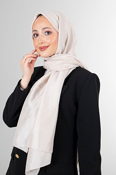 HAREM SCARF Brisa Vual Taş Rengi Düz Renk Şal-1197-50-KVS0289