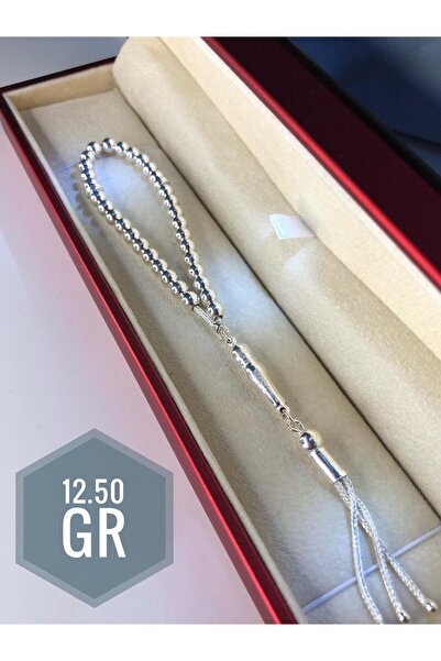 vogutima Erkek Gümüş Tesbih • Küre Kesim Minik Maskot Boy 12,5gr Işıklı Kutud...