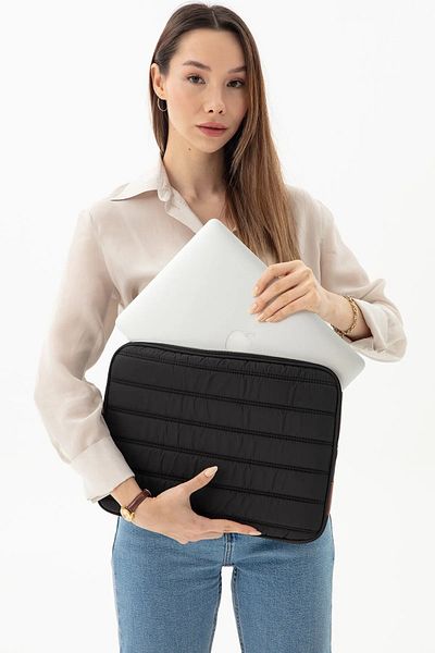deridense Macbook Air Pro 13" & 14" Inch Waterproof Laptop Case Black