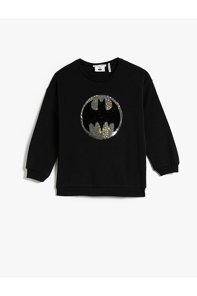Koton Sweatshirt Bisiklet Yaka Uzun Kollu Kanguru Cepli Bask l ardonlu Pamuklu Fiyat Yorumlar Trendyol