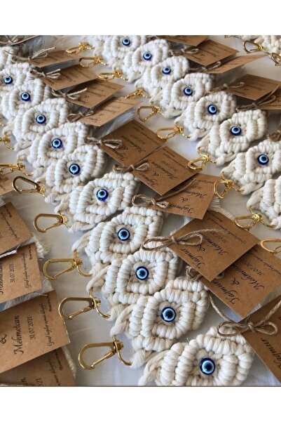 Es-Na Life Decoration ميدالية مفاتيح مكرامية 30 قطعة