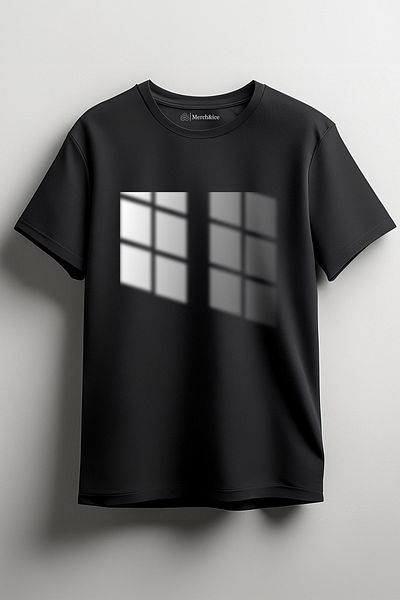 SM Satranç Medya Μπλουζάκι Unisex - Σχέδιο με τυπωμένο παράθυρο μπροστά