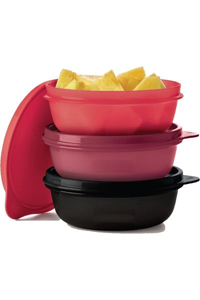 Tupperware Storage Container 3 Pieces 300 Ml