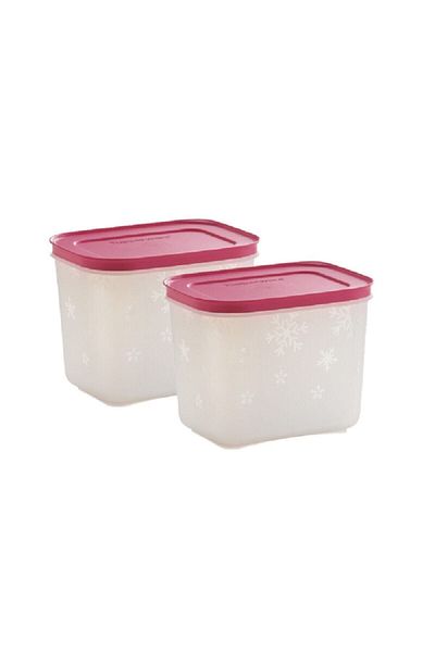 Tupperware Alaska Set 2 X 1.1 Lt Freezer Storage Container Hsgl