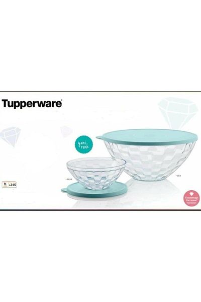 Tupperware Diamond 3.5 Lt and 500ml Set of 2