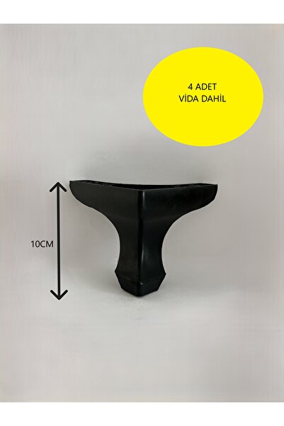 HOMDEP Kanepe Koltuk Tv Ünitesi Konsol Yükseltme EVA Model Plastik Ayak 10 Cm...