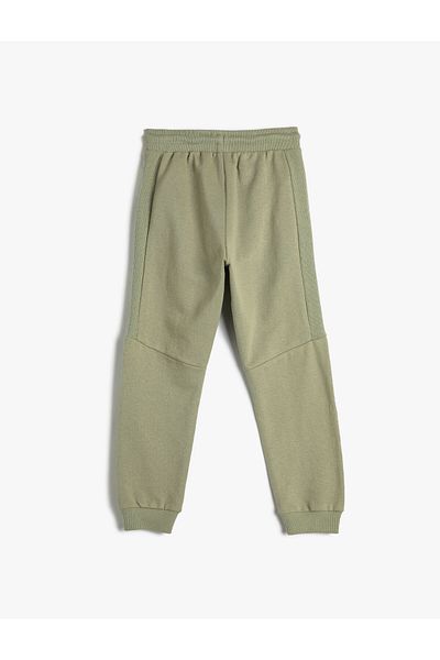 Koton Boys' Jogger Sweatpants - Cotton with Pockets and Waist Ties