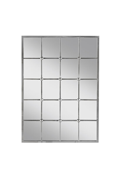 Bella Metal Krom 100x130 Dikdörtgen Ayna
