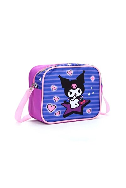 Kids Kuromi School Bag - Set of 3 Lunch Box and Pen Holder