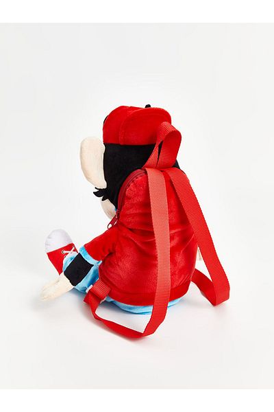 LC Waikiki Lw - Nostalgic Monkey Figured Boy's Backpack