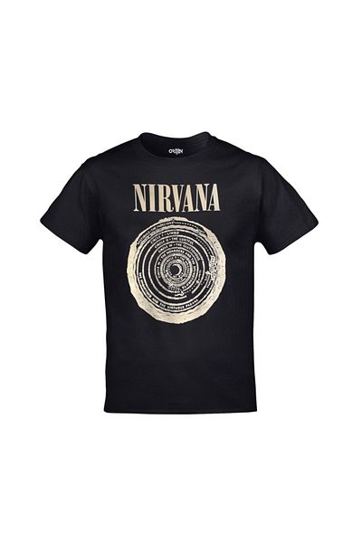 Orijin Tekstil Nirvana - Circles Of Hell Unisex Μαύρο Tshirt