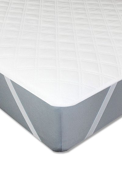 CARETEX Quilted Elastic Banded Water Liquid Proof Mattress Protector Mattress Pad