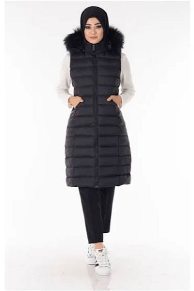 Mitnight Women's Long Puffer Vest