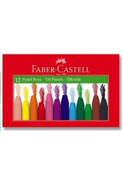 Faber Castell Pastel Paint Cardboard 12 Colors