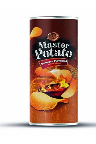 Master Potato Bbq Condimented Chips 160 Gr