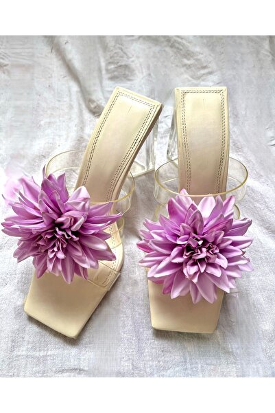 FloresDeCarnaval 1 Çift Çıtçıtlı Atağı Acıtmayan Lila Yıldız Çiçeği Ayakkabı ...
