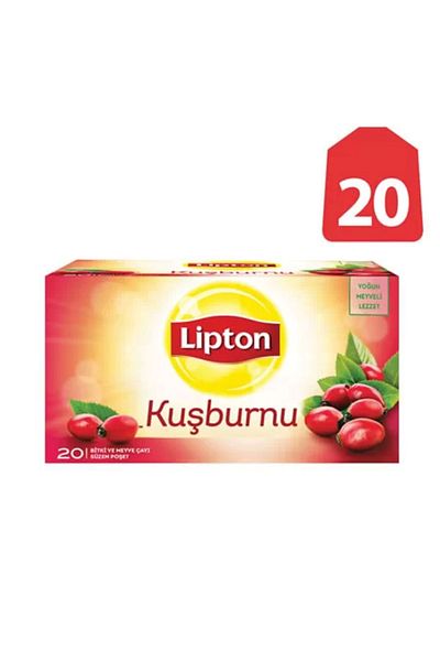 ofisturka Lipton Fruit Tea - Rosehip (20 Pack)