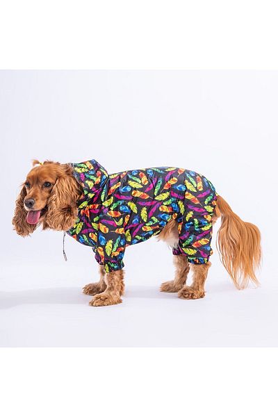 Pawstar Plumis Mesh Dog Jumpsuit Raincoat Dog Raincoat Dog Clothing Dog Suit