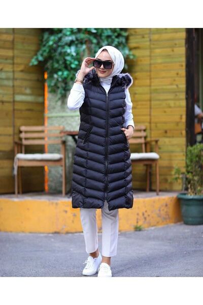PIRLANTA GİYİM Women's Puffer Vest