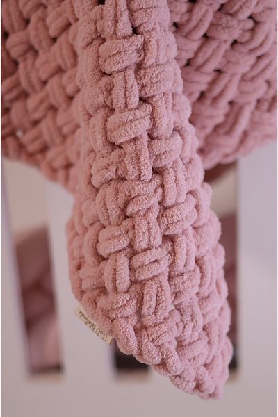 Lilalinda BABY PUFFY BLANKET Antiallergic-POWDER PINK