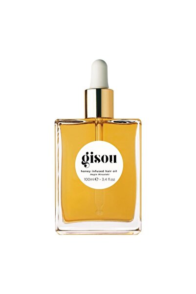 gisou Honey Infused Hair Oil&Mirsalehi Balı İçerikli Onarıcı Nemlendirici Parlaklık Verici Saç Bakım Yağı