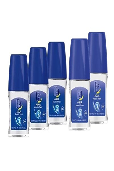 Fa Aqua Mini Roll-On 25 ML x 5 Adet