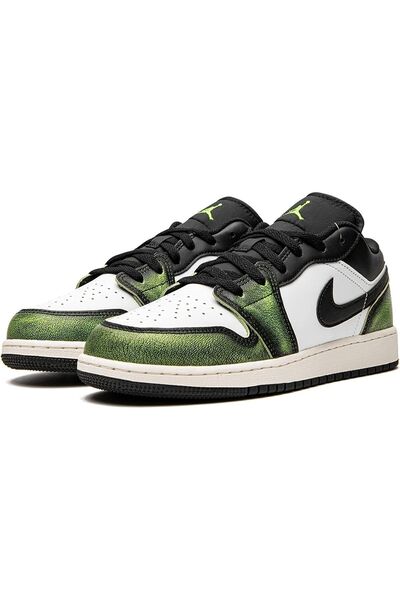 Nike Air Jordan 1 Low White Black Green Sneaker