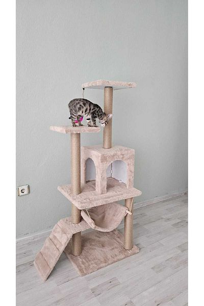 pethomealpi Cat Scratching House and Play Platform - Convenient Use