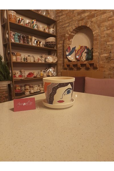 Ayşegül'ün Seramik Atölyesi seramik saksı