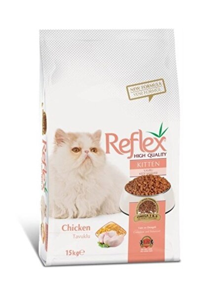 Reflex Tavuklu Yavru Kedi Maması 15 kg