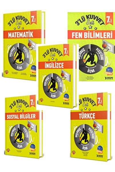 Acil Yayınları acil Işleyen Zeka 7.sınıf Kuvvet Serisi 3'lü Branş Deneme -sor...