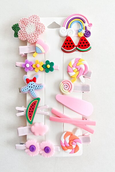 Pretty Mixed 14-Piece Kids Set Buckle